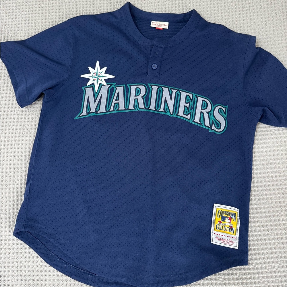 Ken Griffey Jr. Mariners Baseball Jersey - Large (44)